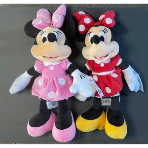 Minnie Mouse Plush set of 2